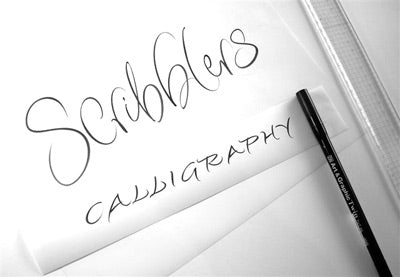 Scribblers calligraphy facebook cover photo stage 2