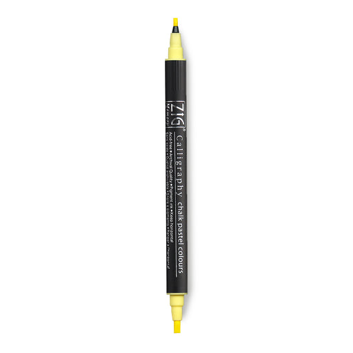 Zig Memory System Calligraphy Marker, Set of 4 Yellow