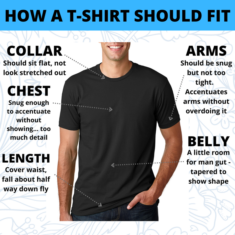 How to find the perfect fitted t-shirt for a man – FlyFitTees