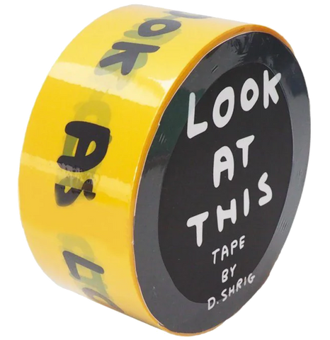 Look At This Packing Tape x David Shrigley Back-To-School Stationary Edit