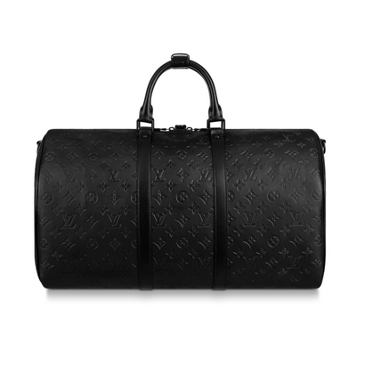 Louis Vuitton LV Keepall bandouliere 50 With chain Yellow Leather
