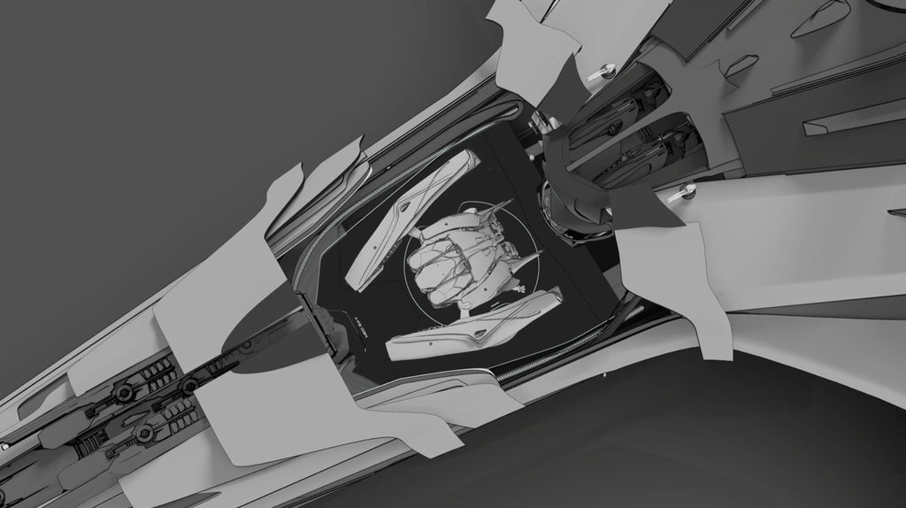 Banu Merchantman Hangar Size with Banu Defender Inside