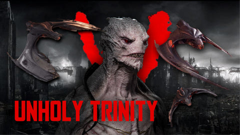 Get your own Unholy Trinity that includes the rarest Vanduul Ships - Scythe, Glaive and Blade