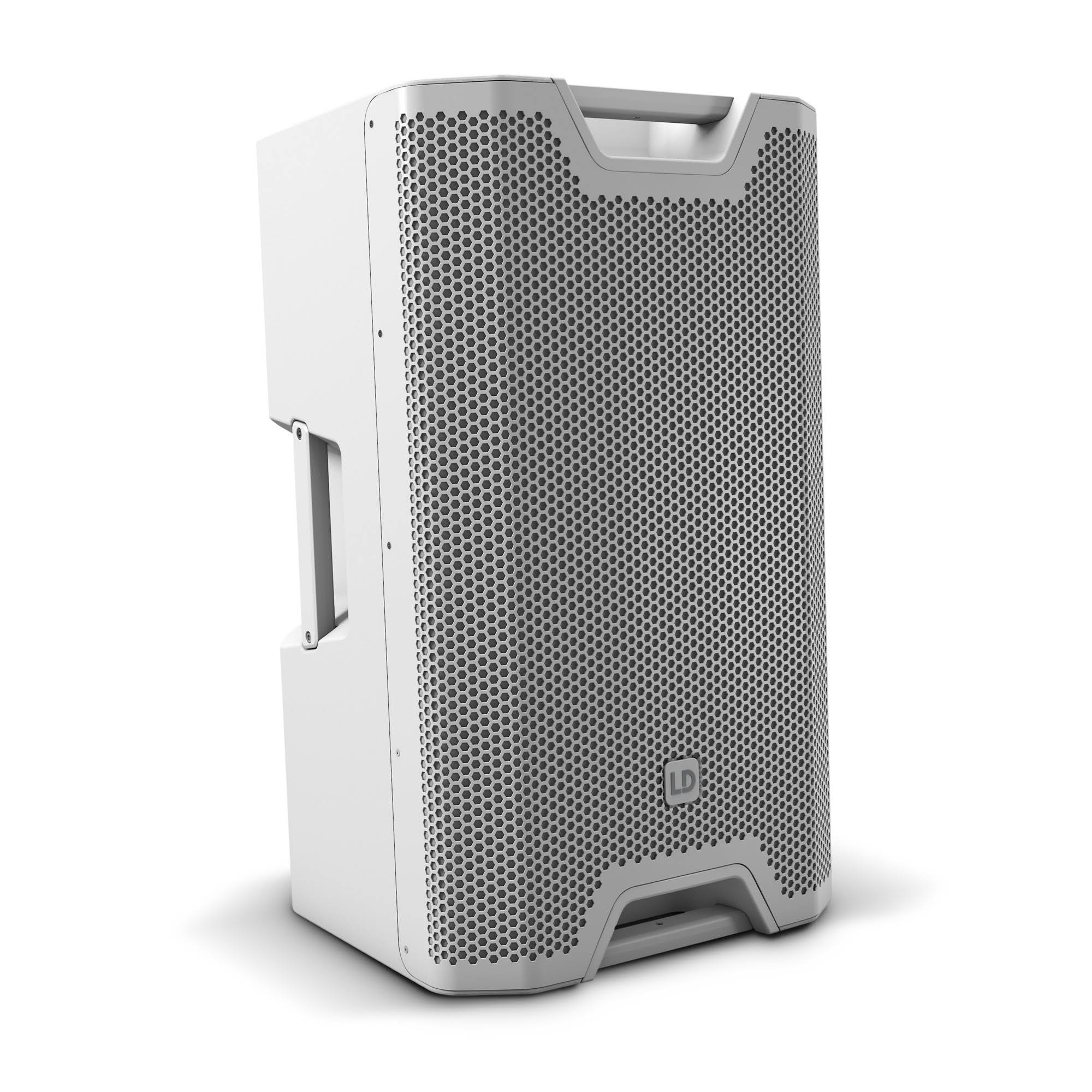 (2) LD Systems ICOA 15 A BT 15 Powered Bluetooth Pa Loudspeakers with Dual Subwoofers Package