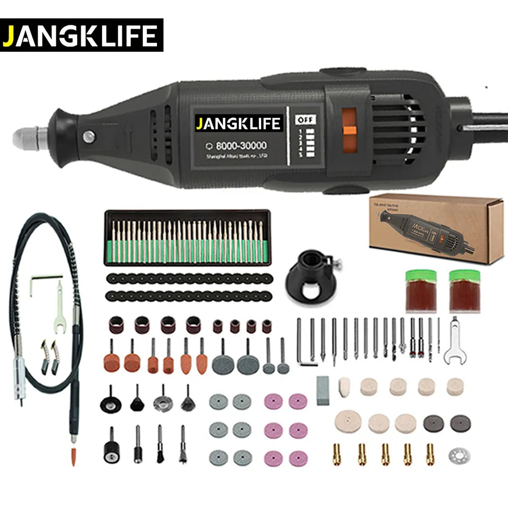 110V 220V Power Tools Electric Mini Drill Die Grinder Engraver Polisher