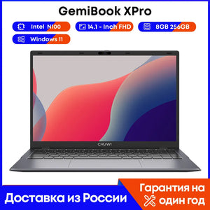 CHUWI GemiBook XPro Laptop Intel N100 Graphics 600 GPU 14.1-inch Screen 8GB RAM 256GB SSD With Cooling Fan Windows 11 Notebook - CaNc Store