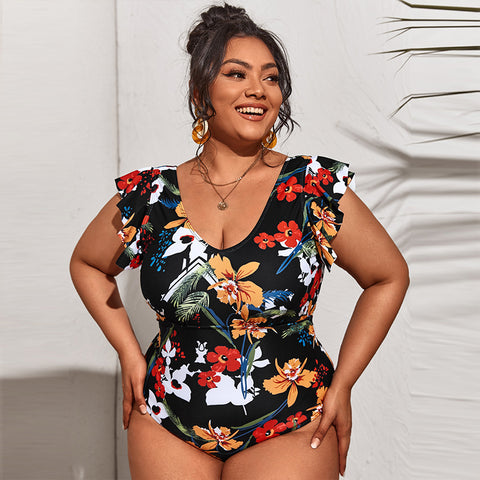 A Shore Fit Swimwear Plus Size