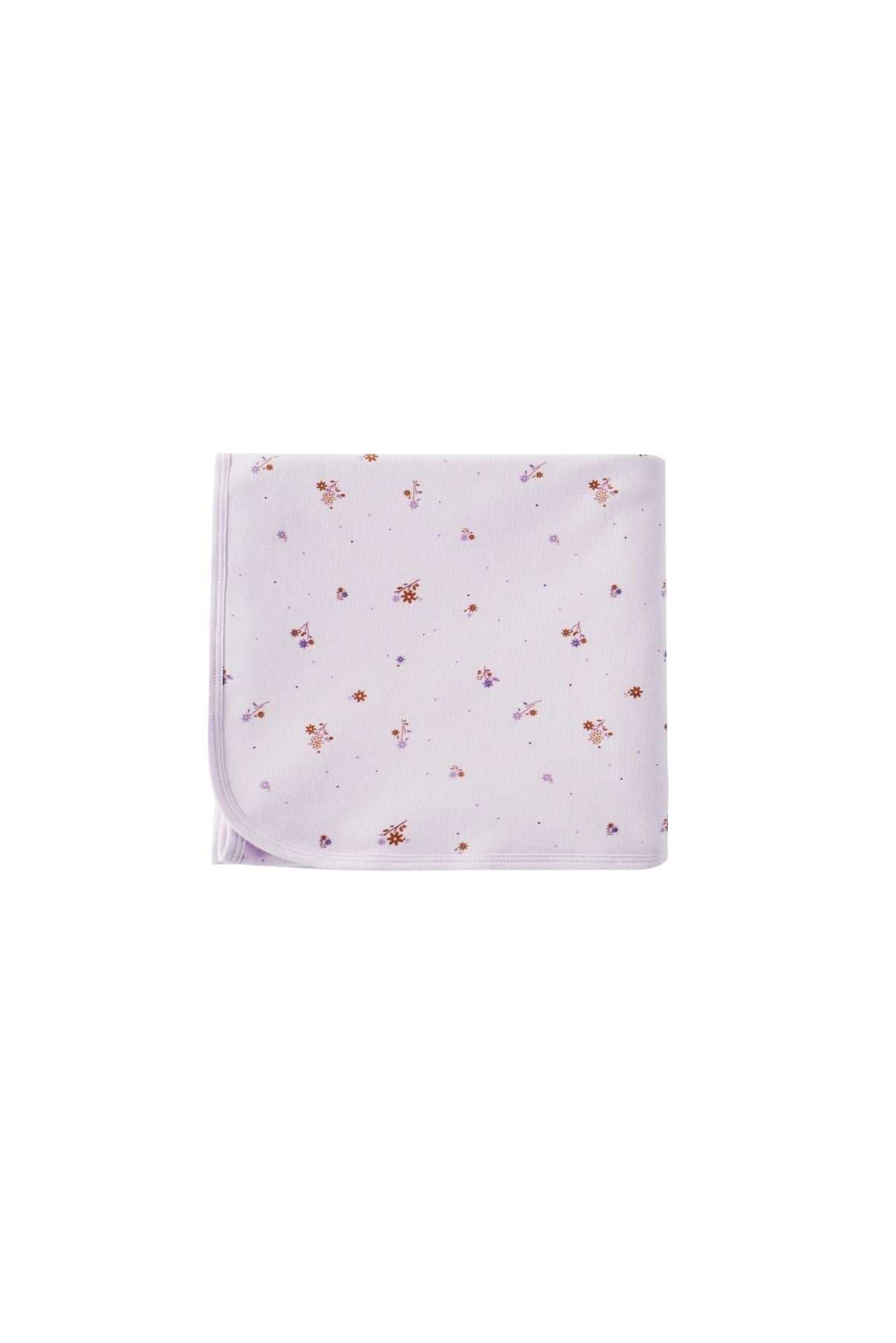 image for Organic Cotton Swaddle Blanket-Violet