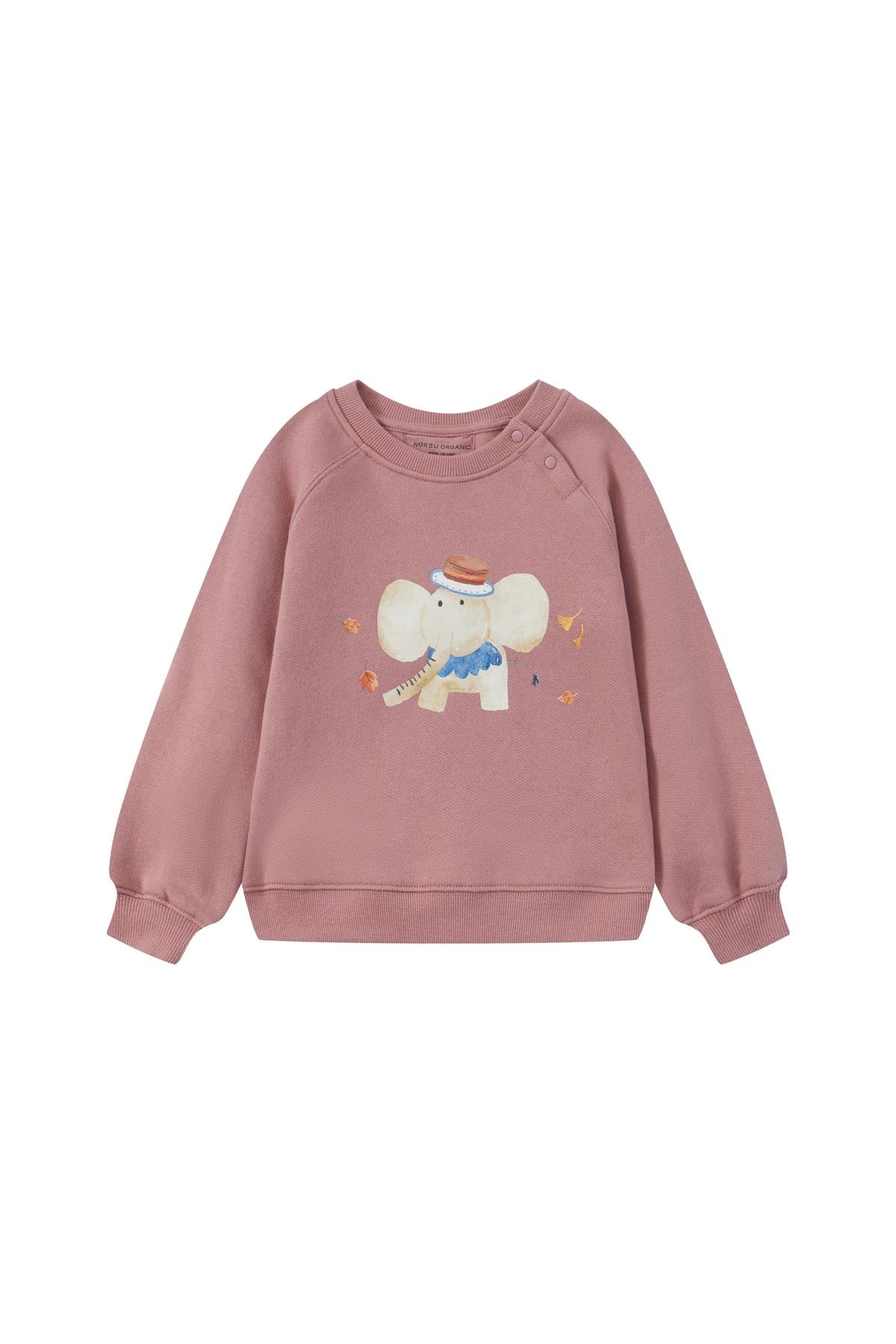 image for Toddler Organic Fleece Sweatshirt-Ash Rose