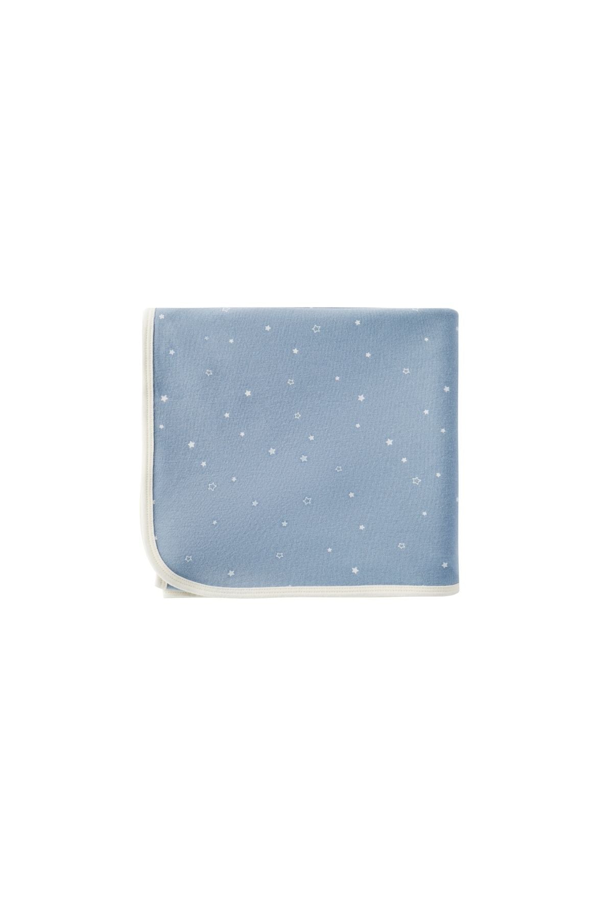 image for Organic Cotton Swaddle Blanket-Blue Starry