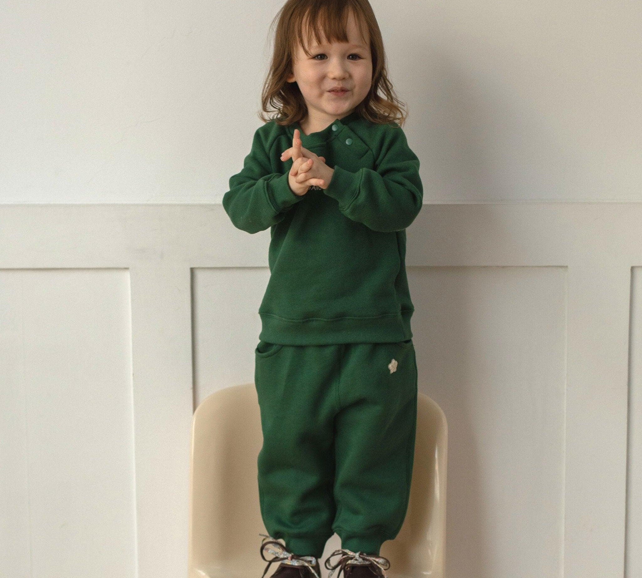 Organic Toddler Fleece Sweatpants-Vanilla/Melon – NORSU-ORGANIC