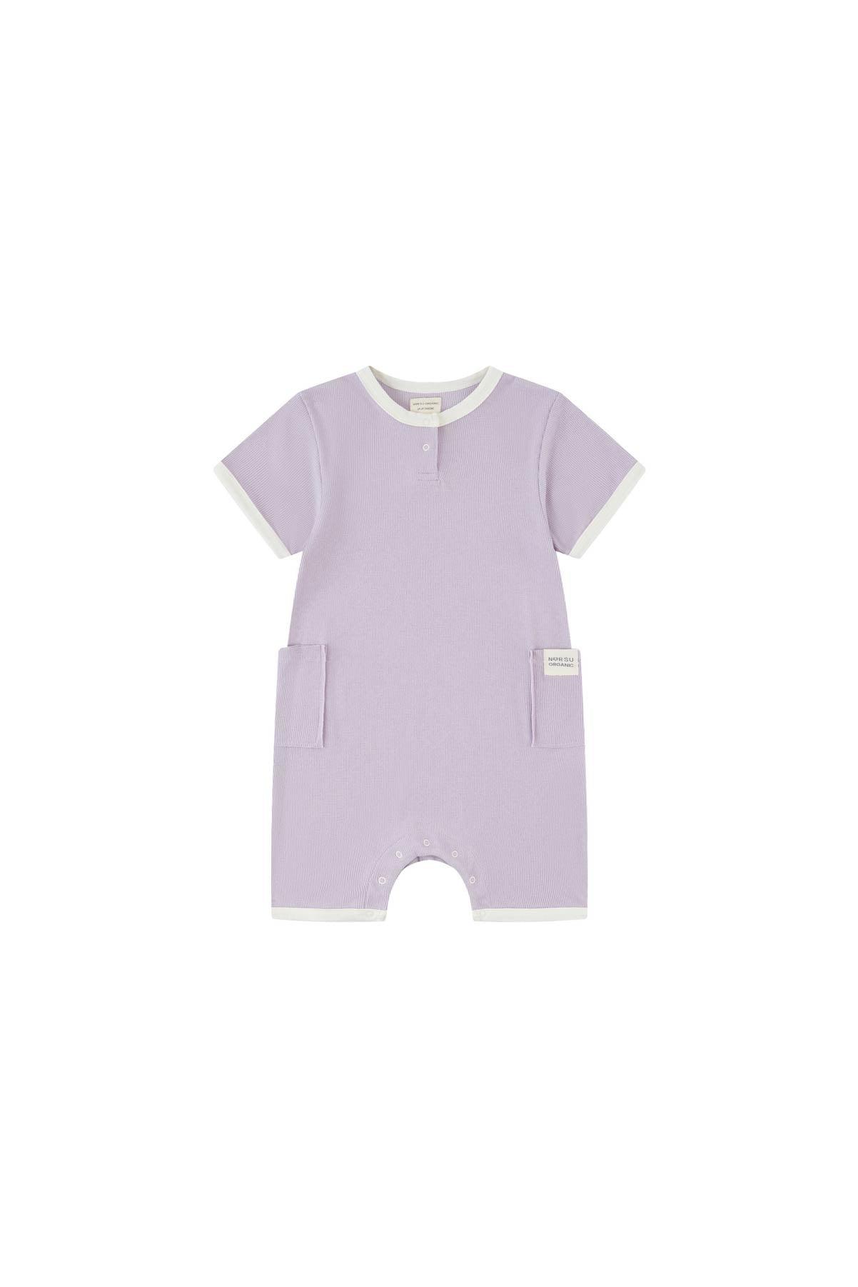 image for Baby Organic Bamboo Romper-Iris