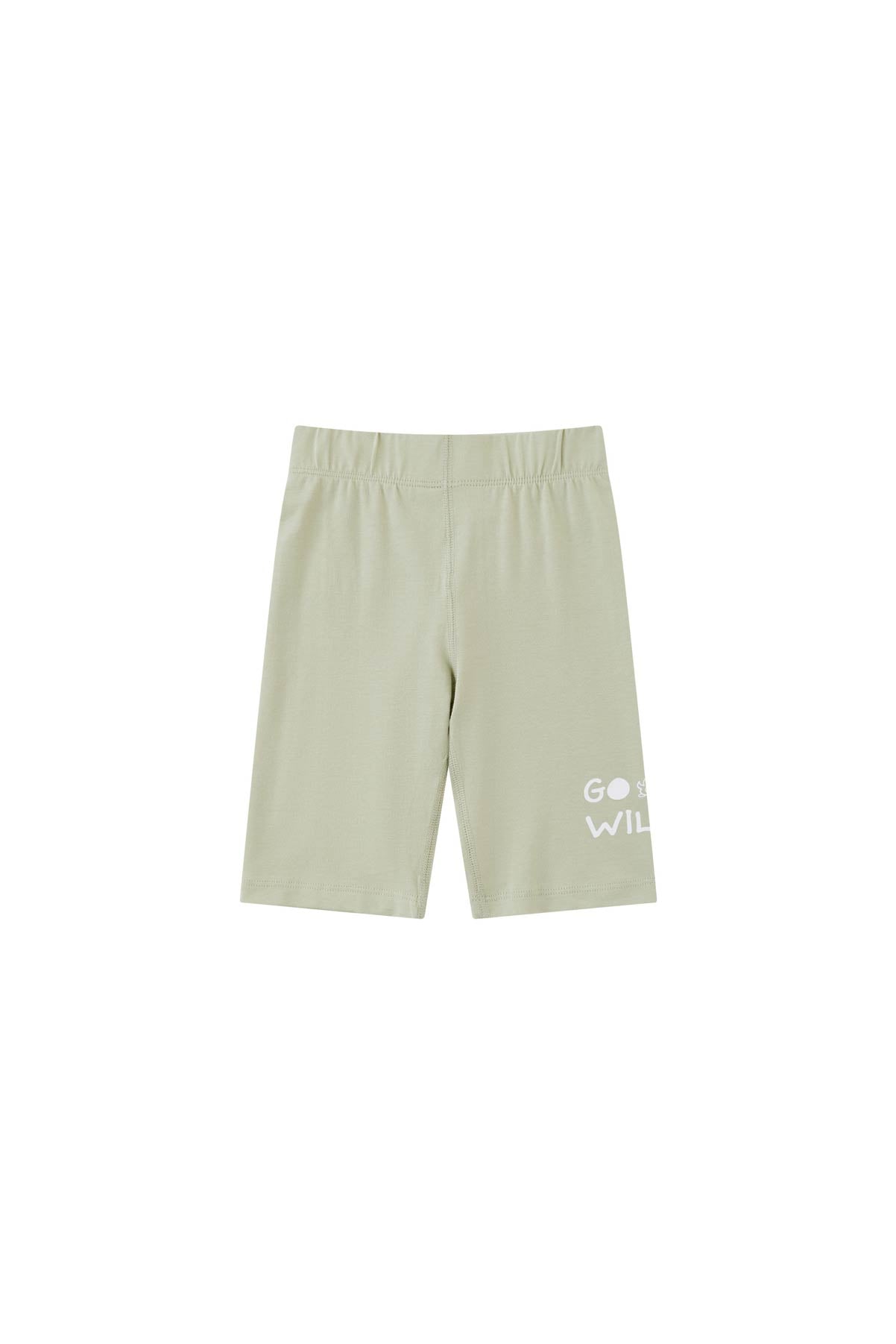 image for Ultra-soft Organic Toddler Bike Shorts -Tender Green