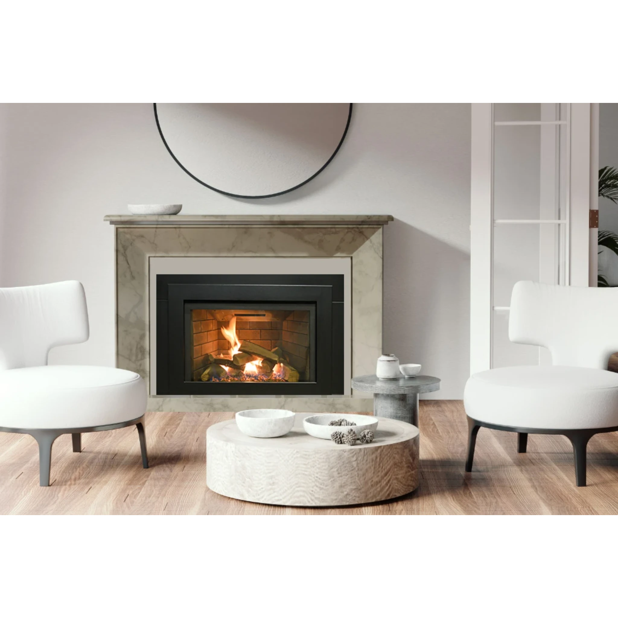 Sierra Flame Abbot 30 Gas Insert ABBOT-30PG-DELUXE-NG