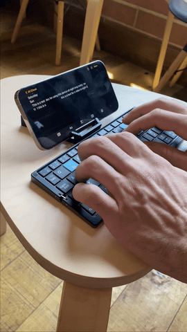 B.O.W Mini Keyboard for Phone And Tablet , Slim & Light Folding