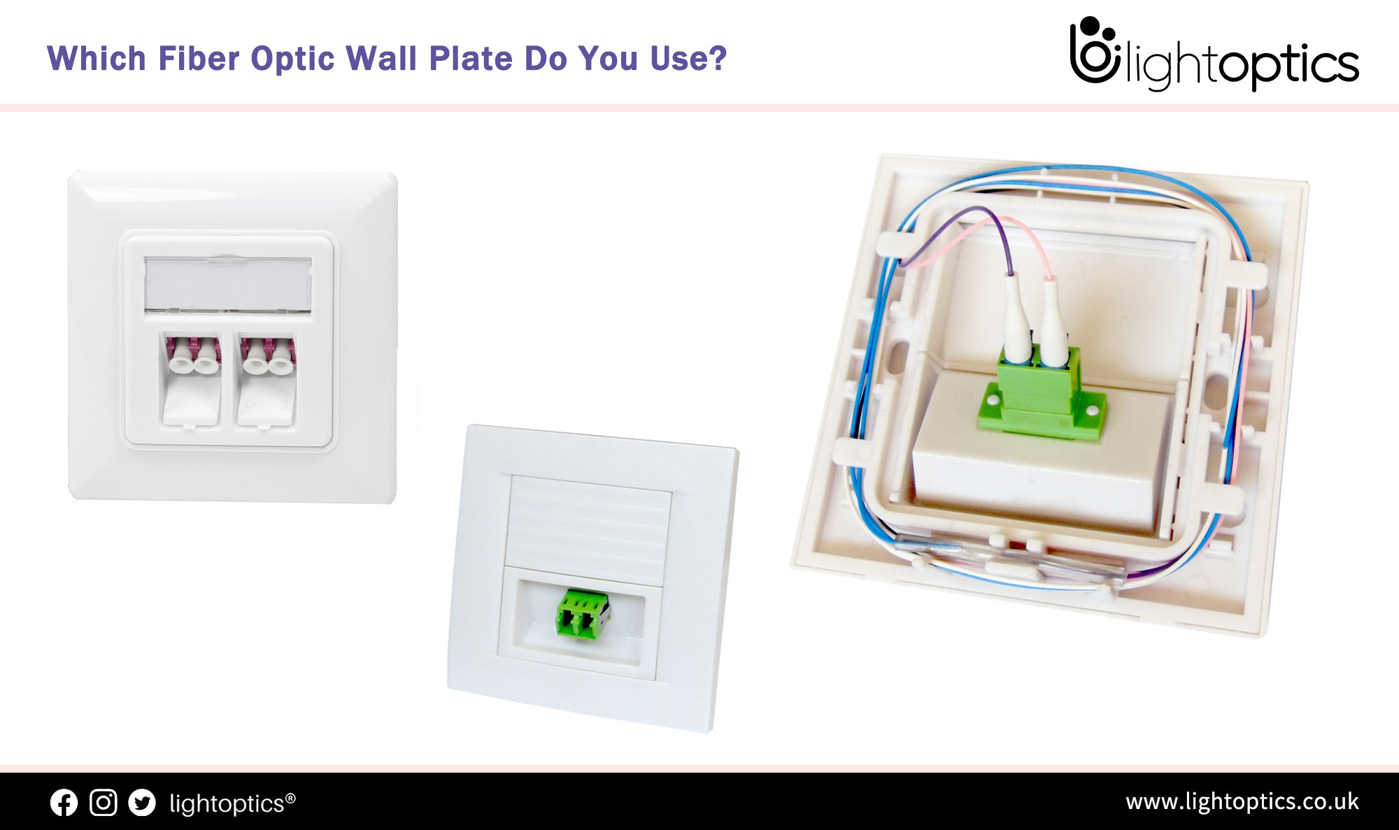 Wall Plate for Internet Connection