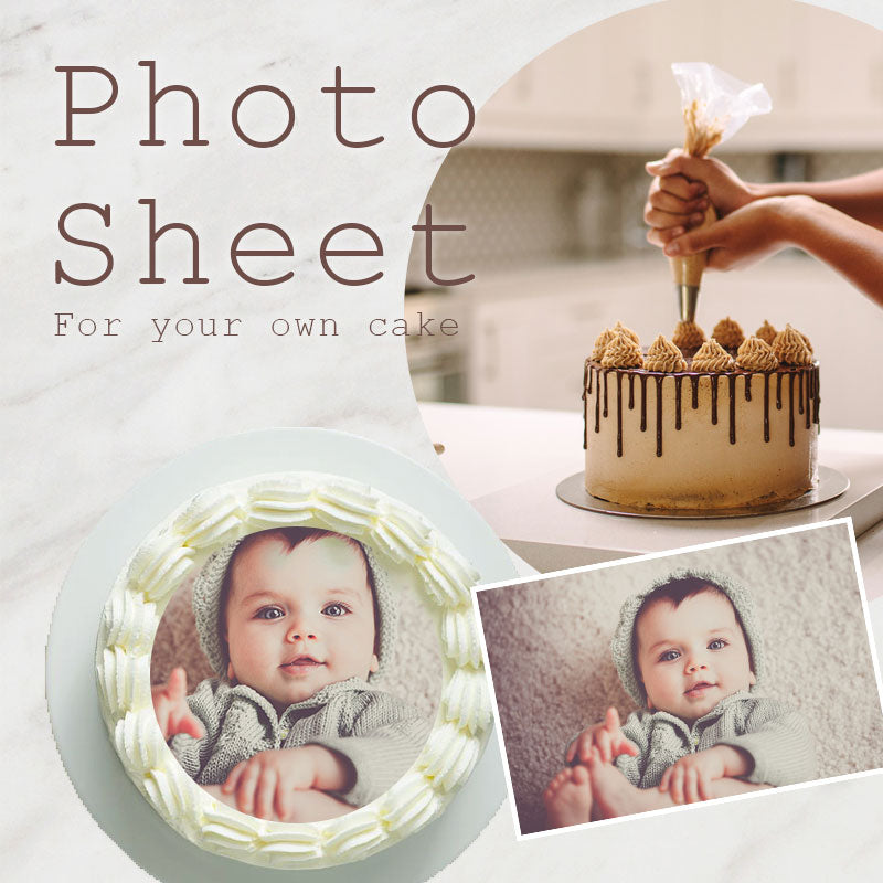 Custom Printing Photo Sheet for your own cake