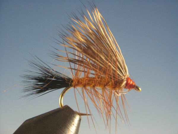 Bucktail Caddis Orange | The Trout Spot