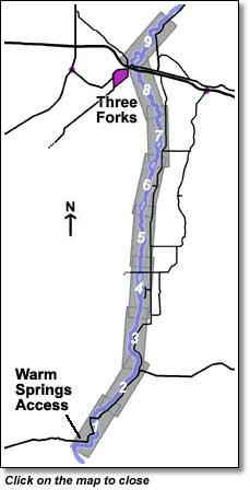 Madison River Access Map Troutmap River Guide Madison River Warm Springs Access To Missouri  Headwaters | The Trout Spot