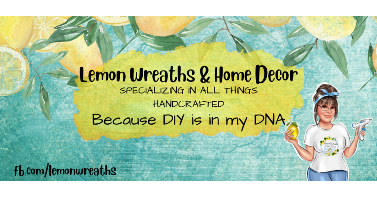 Lemon Wreaths & Home Decor