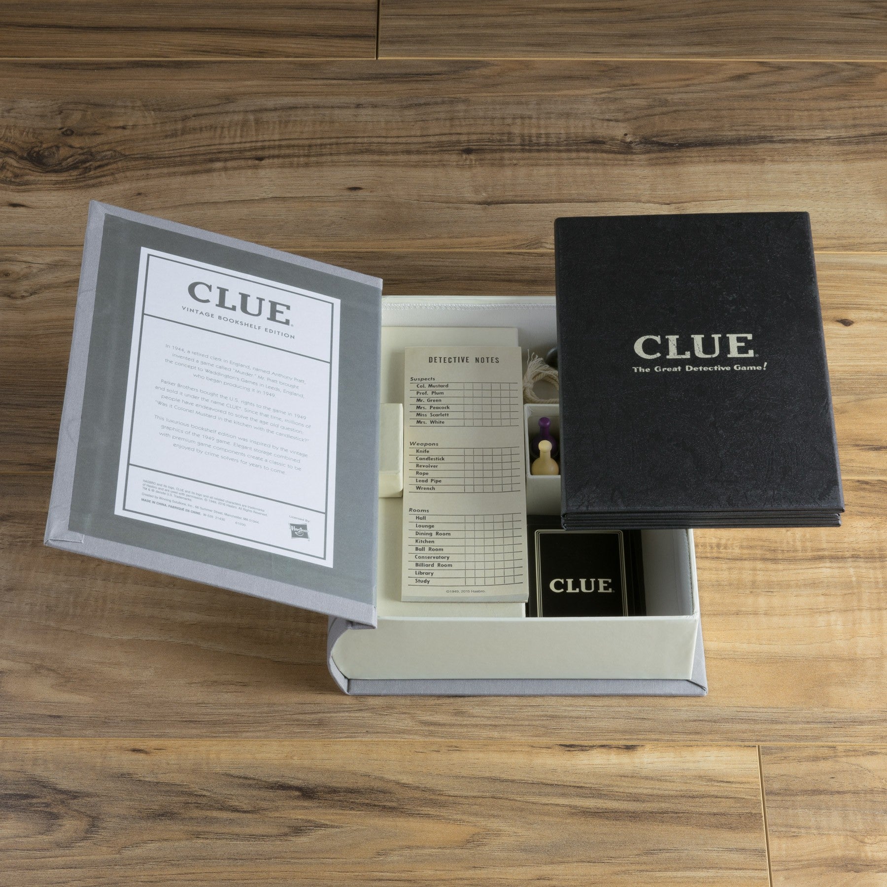 Clue Vintage Bookshelf Edition Pem Shop