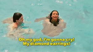 Kim Kardashian's diamond earring