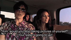Kim Kardashian selfie