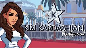 Kim Kardashian goes to Hollywood game