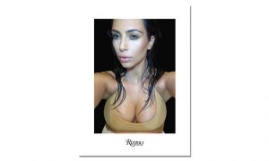 Kim Kardashian selfie book