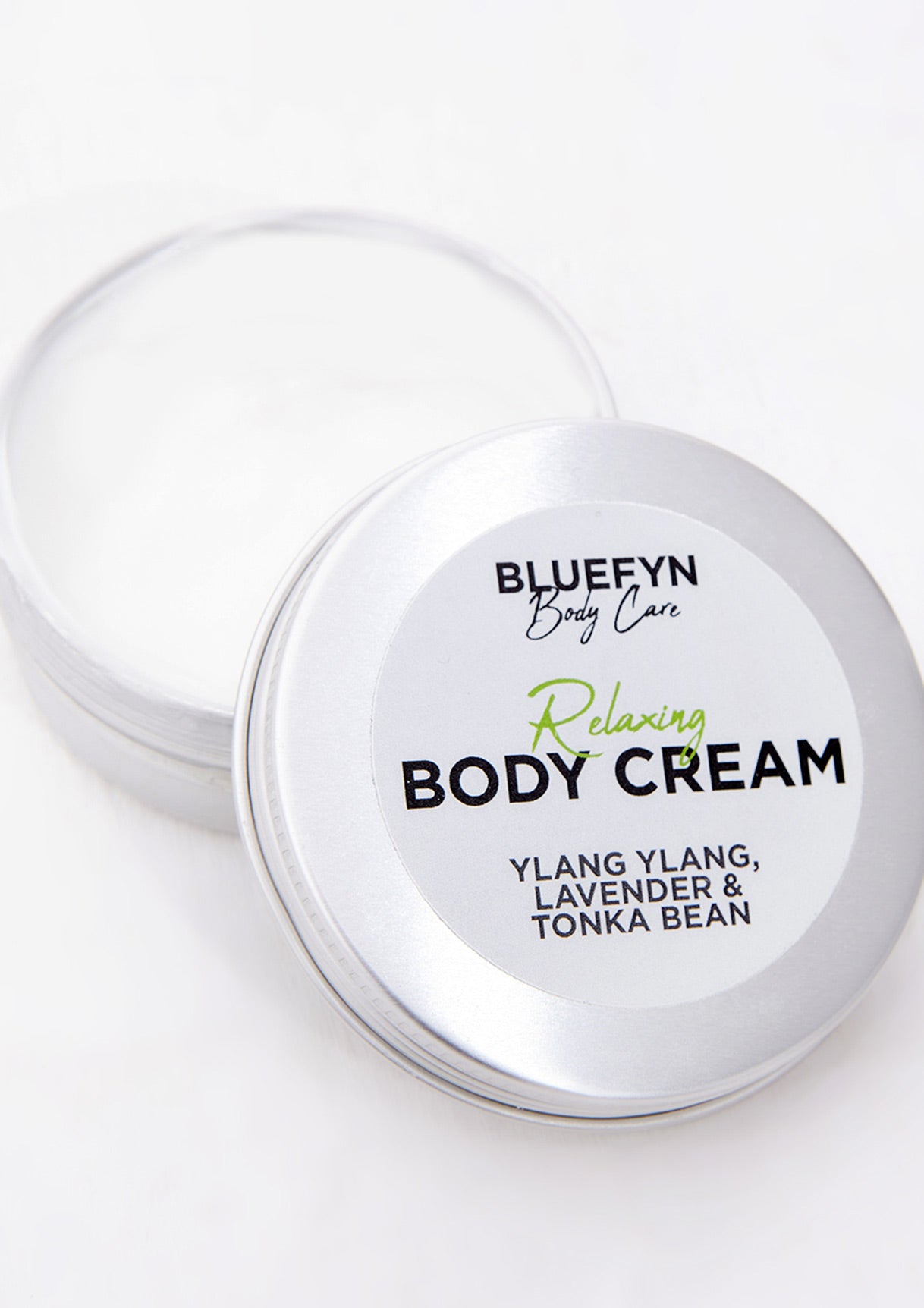 Bluefyn Relaxing Body Cream Lavender & Tonka Bean 60ml