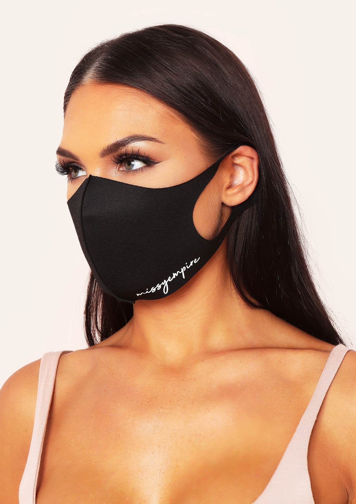 Emma Black Missy Empire Reusable Face Mask