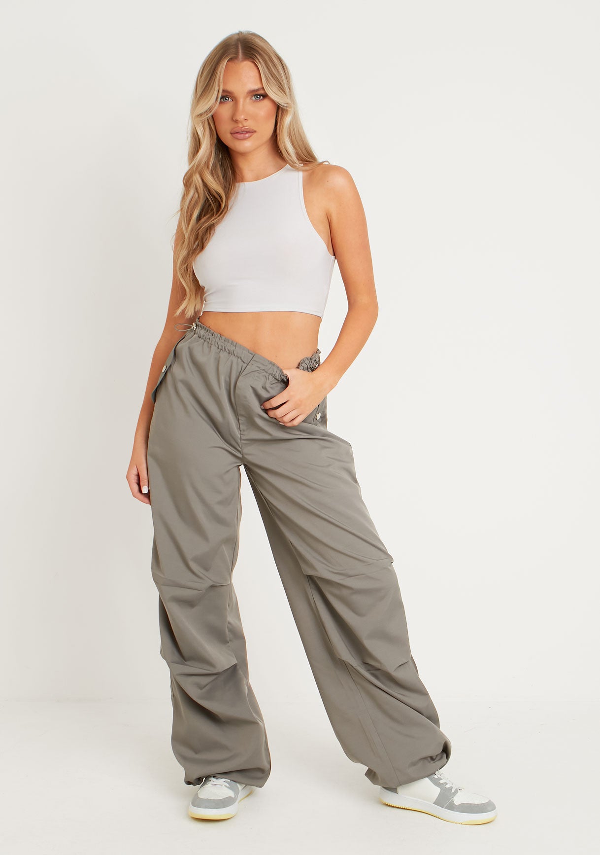 Kylie Grey Extreme Racer Crop Top