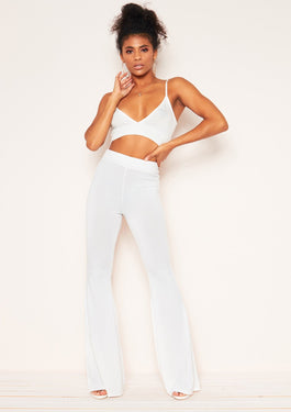 LIU JO skinnycut Flared Trousers  Farfetch