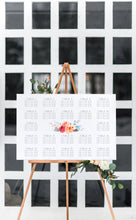 Load image into Gallery viewer, Rustic Summer Chic Wedding Seating Chart
