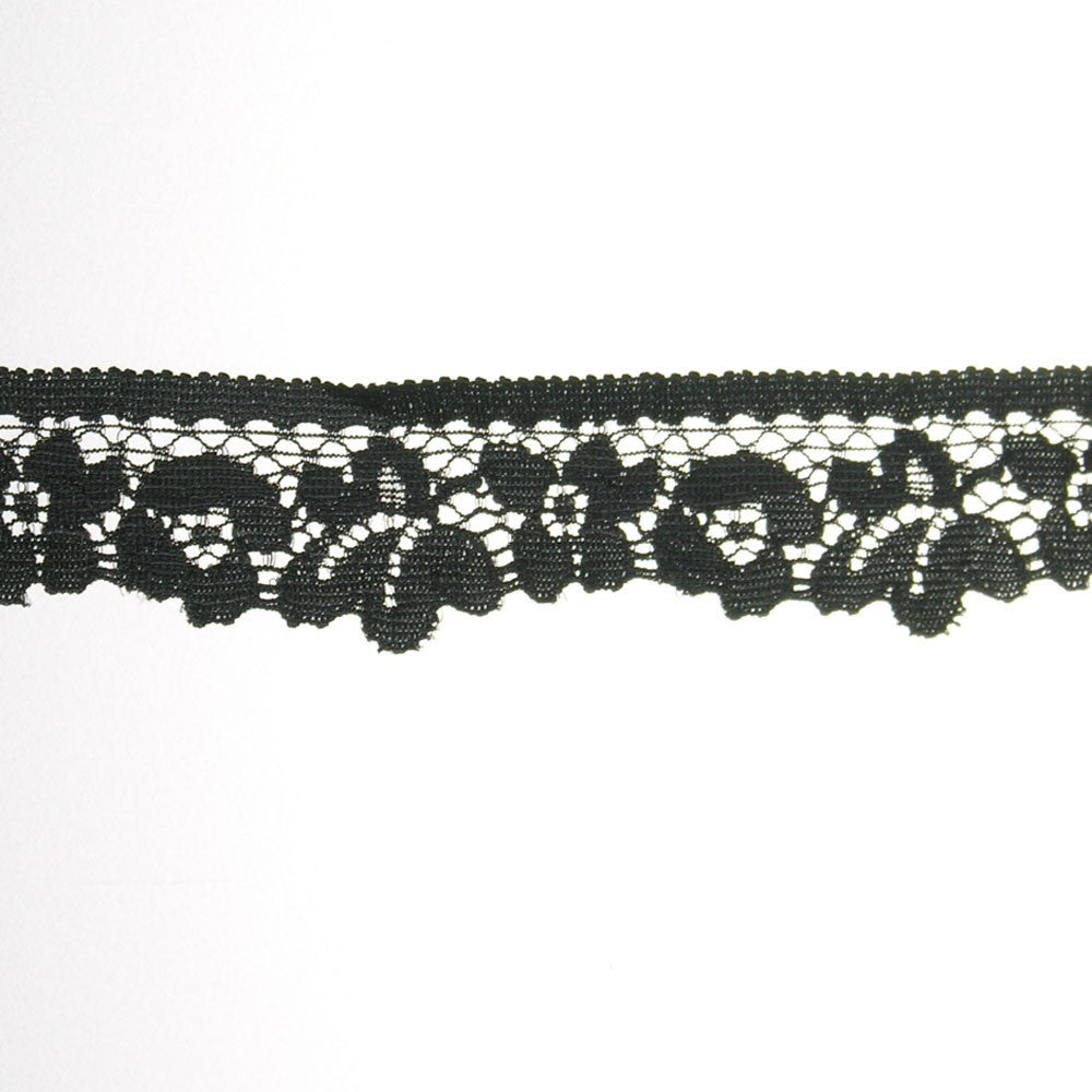 black lace roll