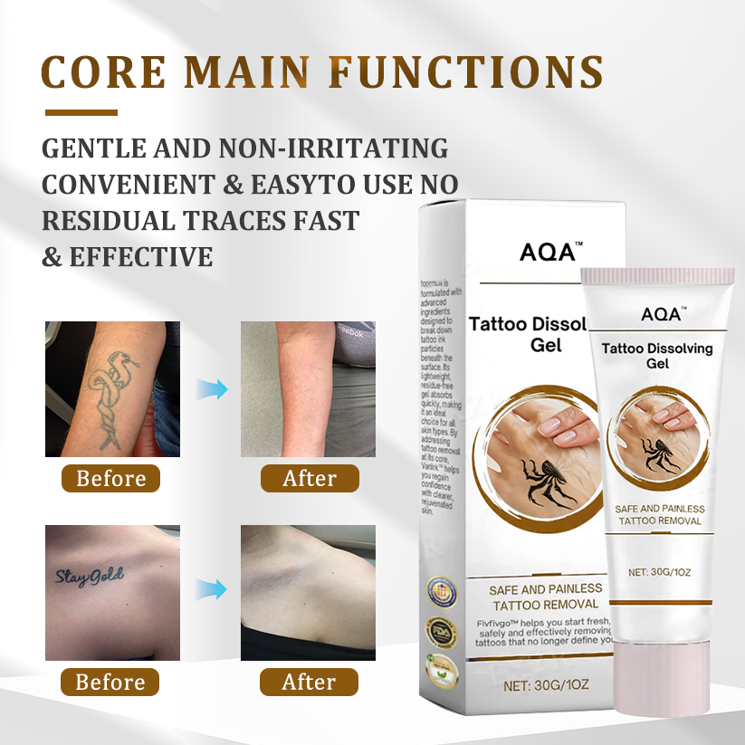 AQA™ Tattoo Gela disolbatzailea