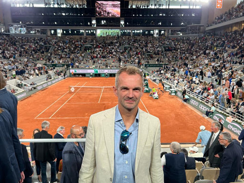 vince at Roland Garros