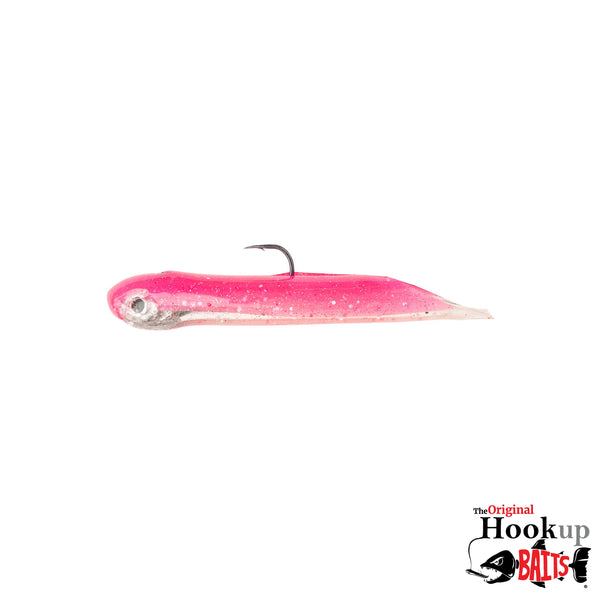 Hook Up Baits Handcrafted Soft Fishing Jigs (Color: Red Crab / 4 / 3/8 oz)