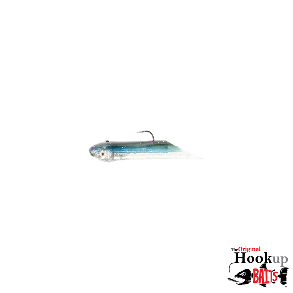 Hook Up Baits Handcrafted Soft Fishing Jigs (Color: Chovy / 4 / 5