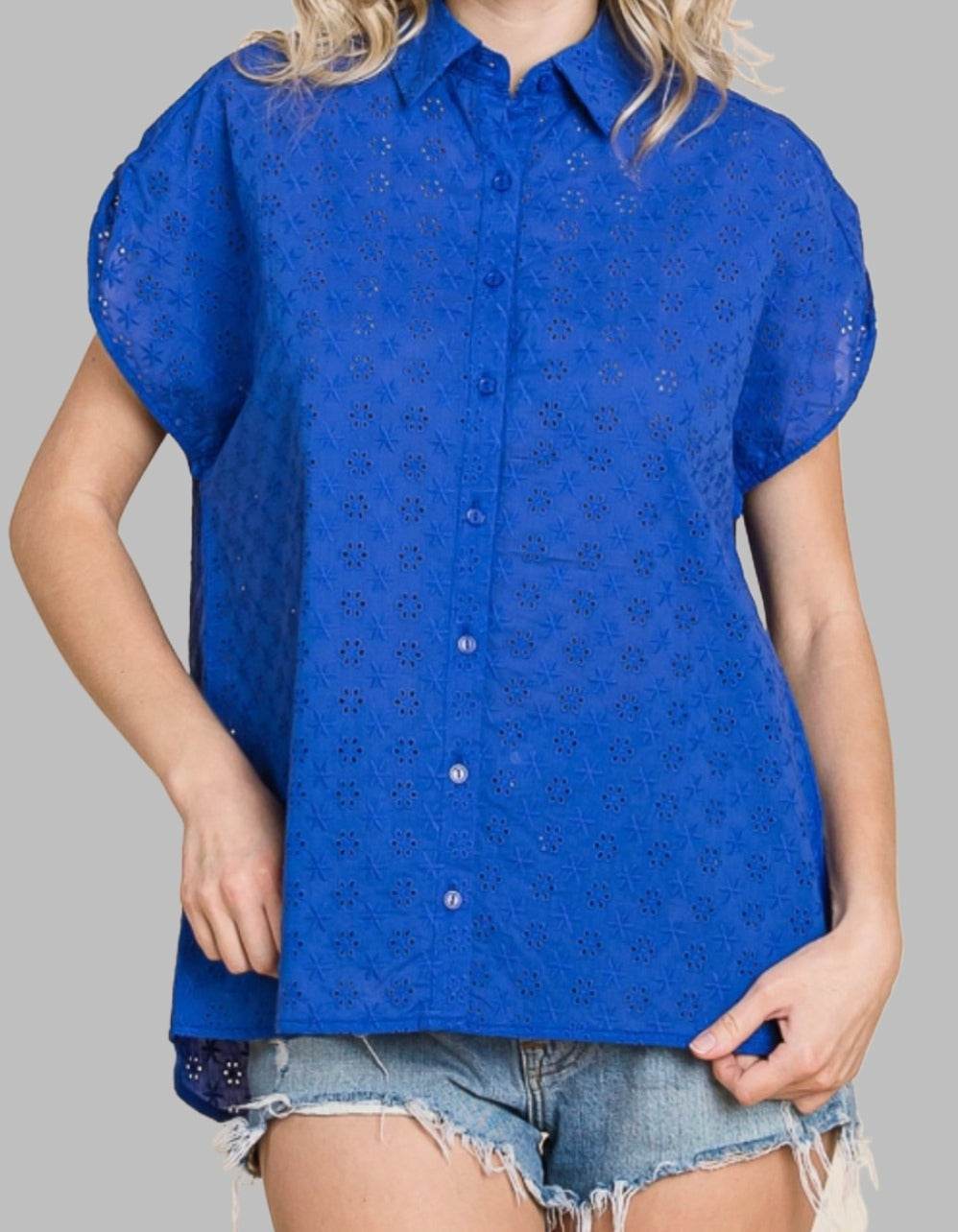 Kate  Button Down ( Curvy )