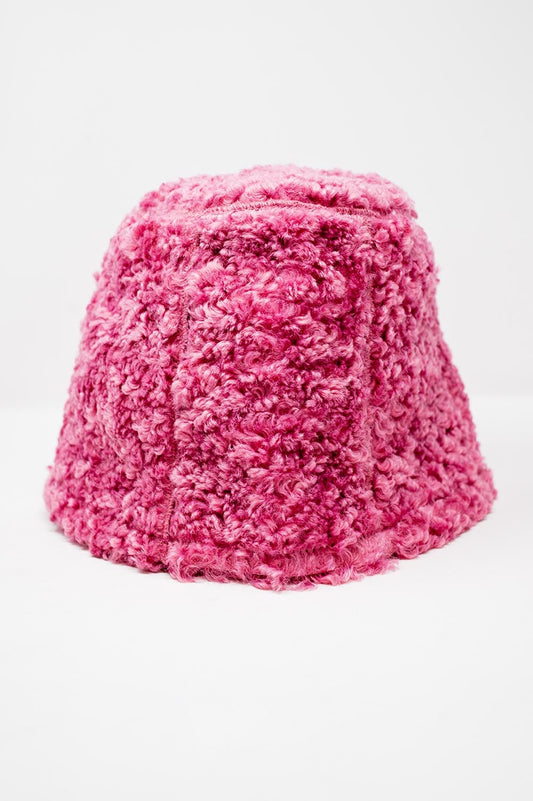 Fuchsia bucket hat borg Szua Store