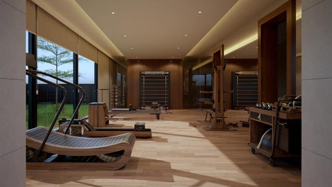 Home gym Jakarta. Luxury gym equipment. Gym designers Singapore. Luxury lifestyle.