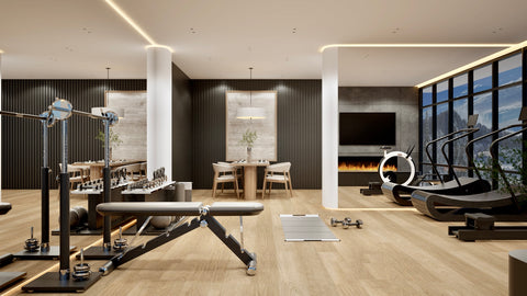 Luxury gym equipment