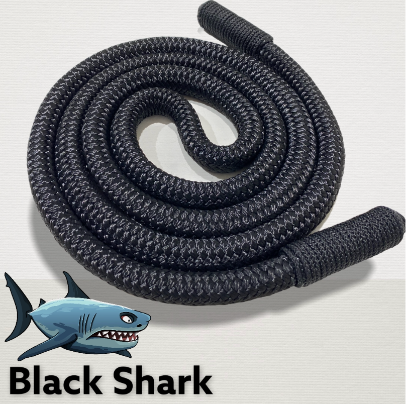 Black Shark Heavy Flow Rope 1050 grams - windingropes product image