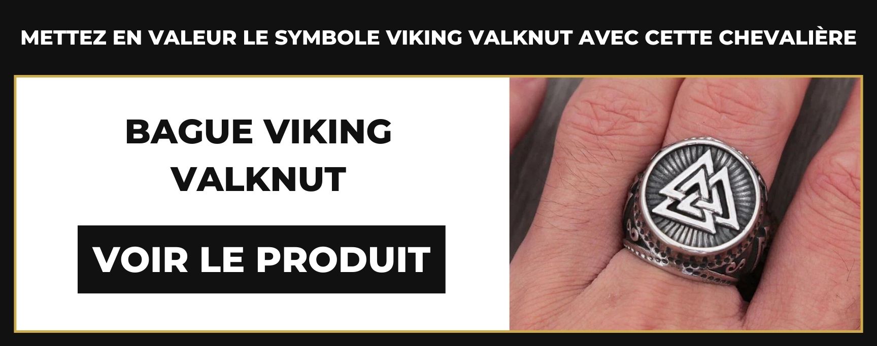 bague viking valknut