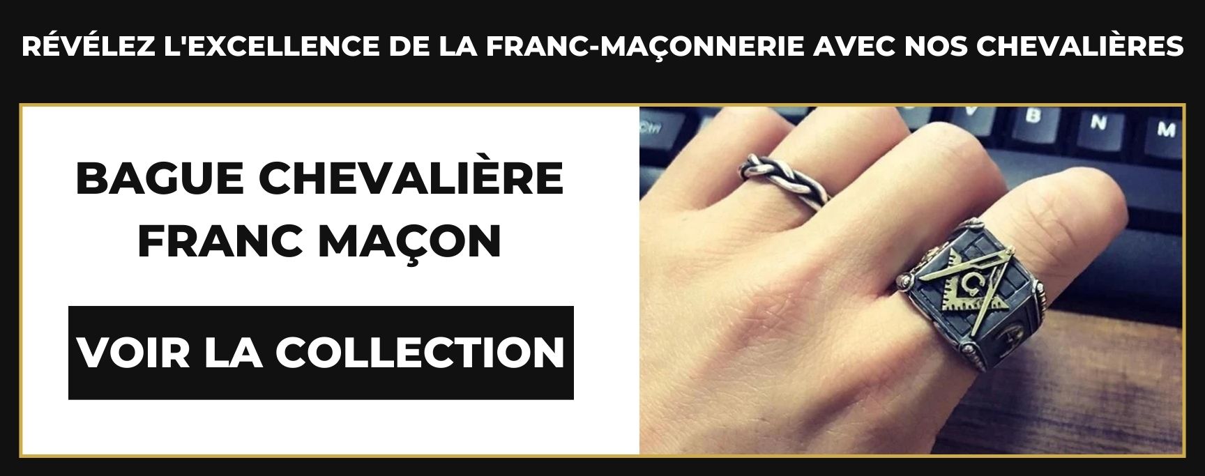 bague chevalière franc maçon