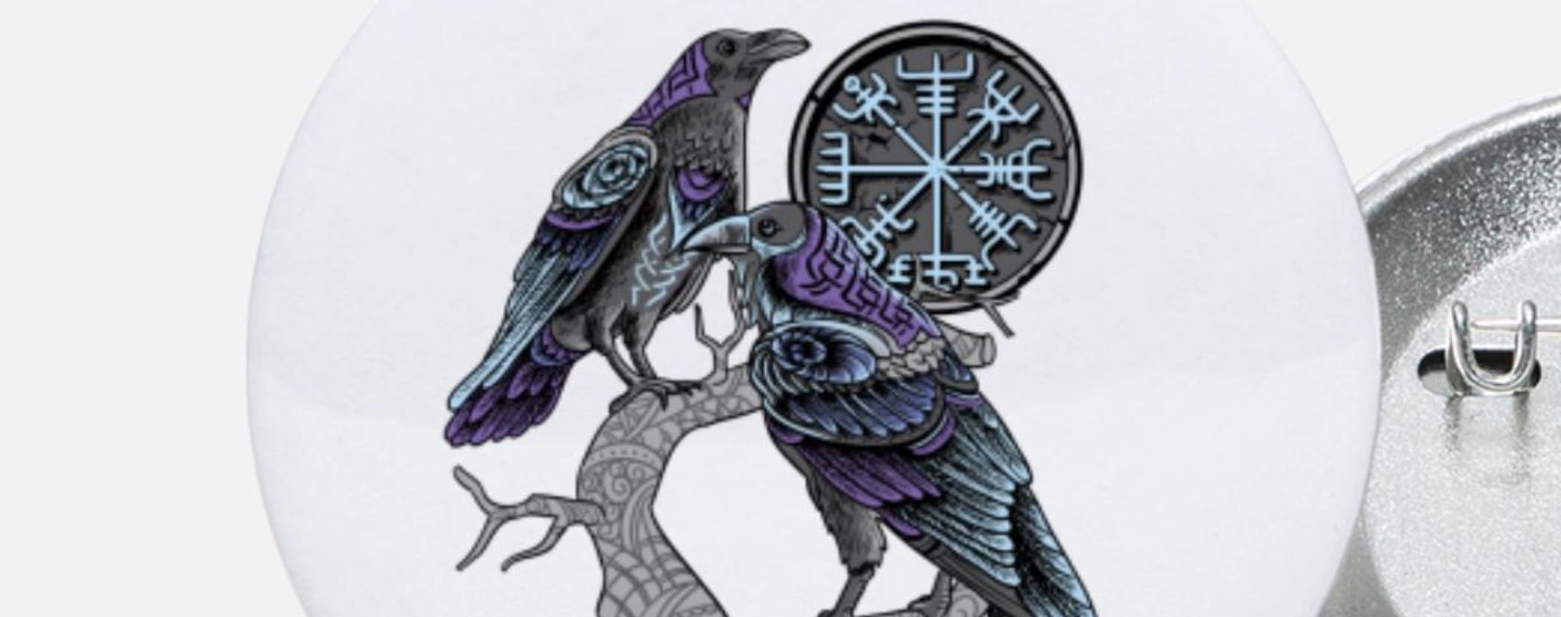 symbole viking corbeau