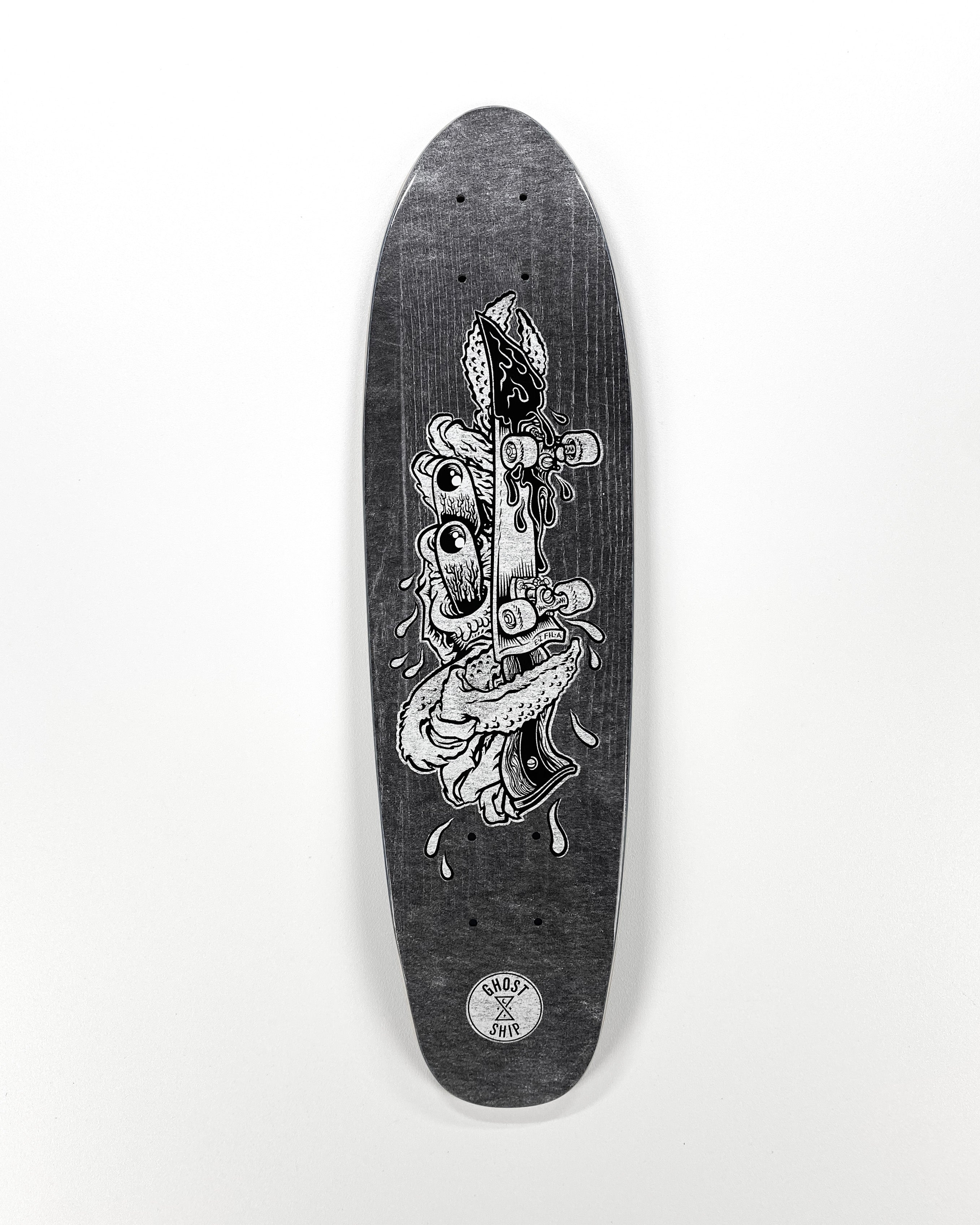 Lost To Davey Jones Locker 8 Inch Skateboard Deck by Gnarly_Spruce