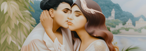 kiss paintings