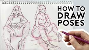 pose for drawing